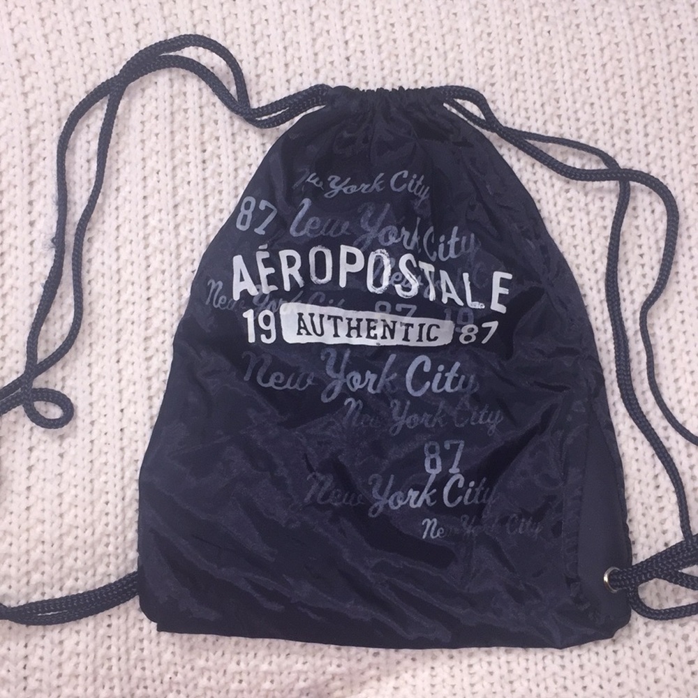 Aeropostale Drawstring Bag